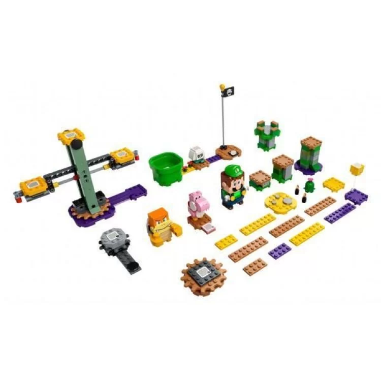в продаже Конструктор LEGO Super Mario Стартовый набор Приключения вместе с Луиджи 280 (71387) - фото 3