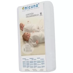 Матрац для дитячого ліжечка Micuna з віскоеластана 10 см (CH-1294)