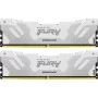 Модуль памяти для компьютера DDR5 32GB (2x16GB) Renegade White XMP Kingston Fury (ex.HyperX) (KF564C32RWK2-32)