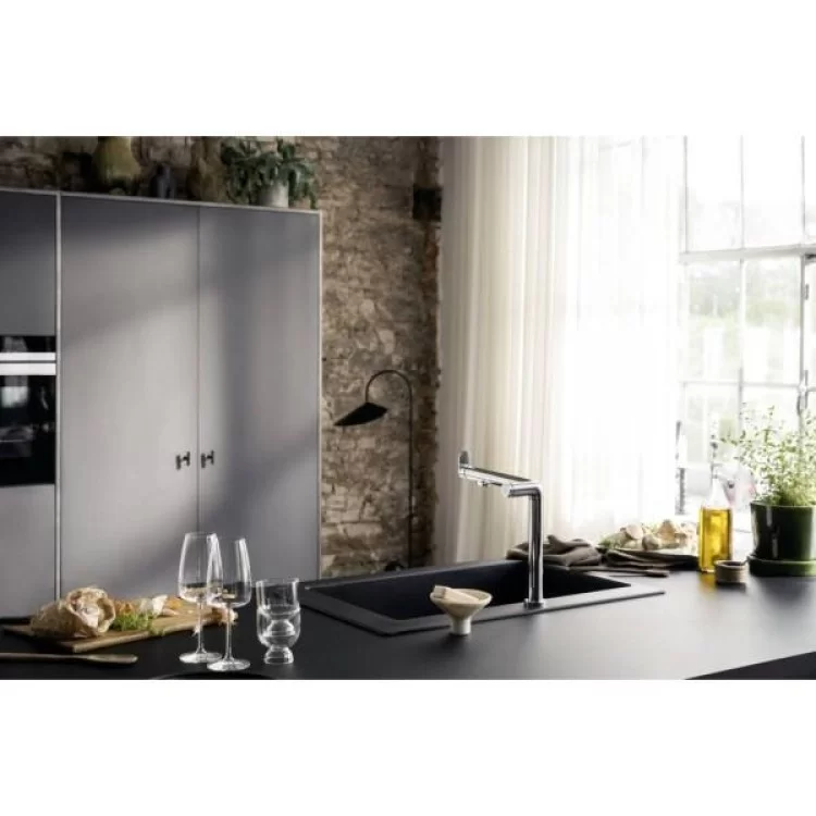 Змішувач Hansgrohe Aqittura M91 (76804000) ціна 42 910грн - фотографія 2