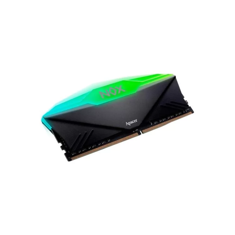 в продажу Модуль пам'яті для комп'ютера DDR4 32GB (2x16GB) 3200 MHz NOX RGB Black Apacer (AH4U32G32C28YNBAA-2) - фото 3