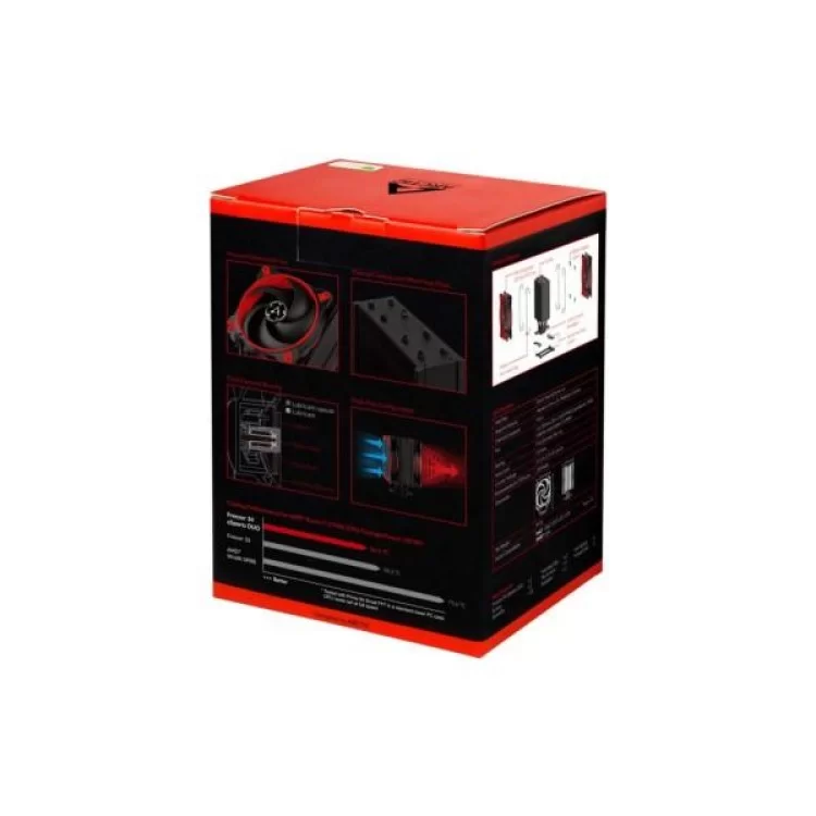 Кулер до процесора Arctic Freezer 34 eSports DUO Red (ACFRE00060A) - фото 10