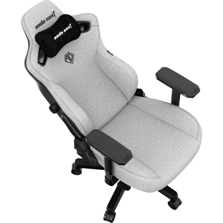 Кресло игровое Anda Seat Kaiser 3 Grey Fabric Size XL (AD12YDC-XL-01-G-PV/F) обзор - фото 8