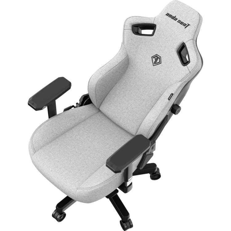 Крісло ігрове Anda Seat Kaiser 3 Grey Fabric Size XL (AD12YDC-XL-01-G-PV/F) - фото 10