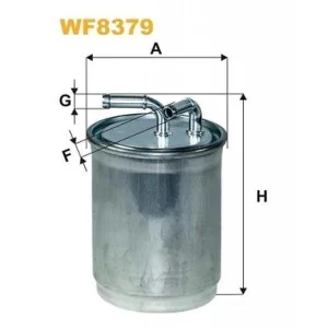 Фильтр топливный Wixfiltron WF8379
