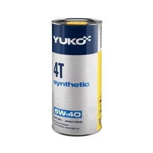 Моторное масло Yuko SYNTHETIC 4T 5W-40 1л (4823110401774)