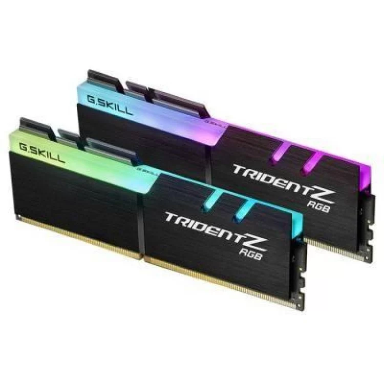 Модуль памяти для компьютера DDR4 32GB (2x16GB) 3200 MHz TridentZ RGB Black G.Skill (F4-3200C16D-32GTZR) цена 5 960грн - фотография 2