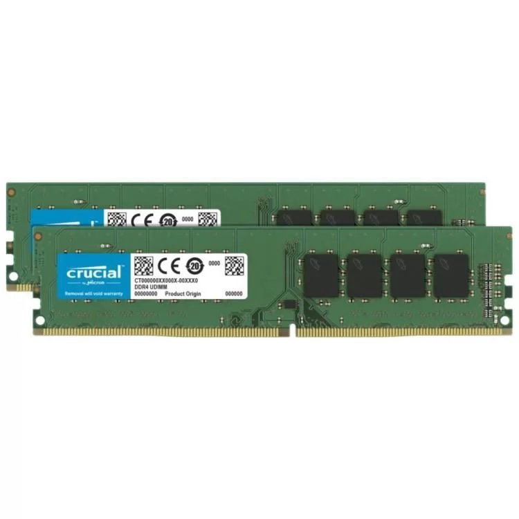 Модуль памяти для компьютера DDR4 16GB (2x8GB) 3200 MHz Micron (CT2K8G4DFRA32A)