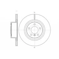 Гальмівний диск REMSA 61455.10