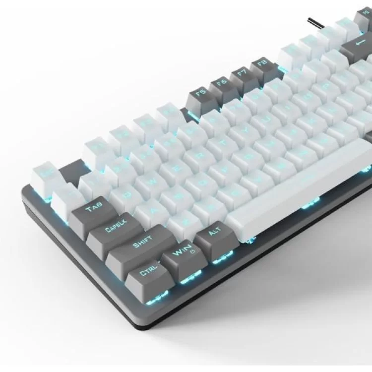 Клавіатура Aula F3287 Keycap KRGD Blue USB UA White/Grey (6948391240688) характеристики - фотографія 7