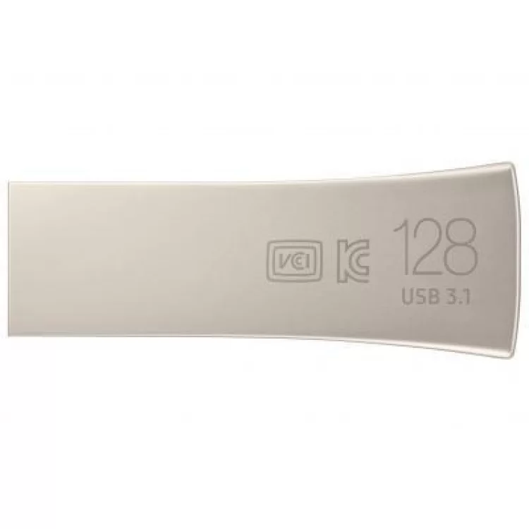 USB флеш накопичувач Samsung 128GB Bar Plus Silver USB 3.1 (MUF-128BE3/APC) ціна 1 598грн - фотографія 2