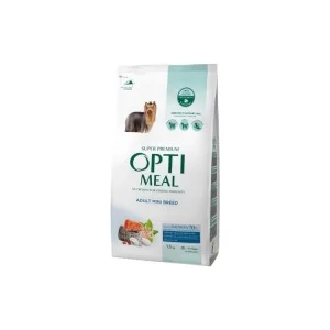 Сухий корм для собак Optimeal мініатюрних порід з високим вмістом лосося 1.5 кг (4820269140028)
