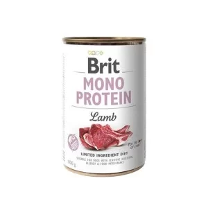 Консерви для собак Brit Mono Protein з ягням 400 г (8595602529773)
