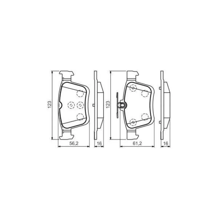 Тормозные колодки Bosch 0 986 494 659 характеристики - фотография 7