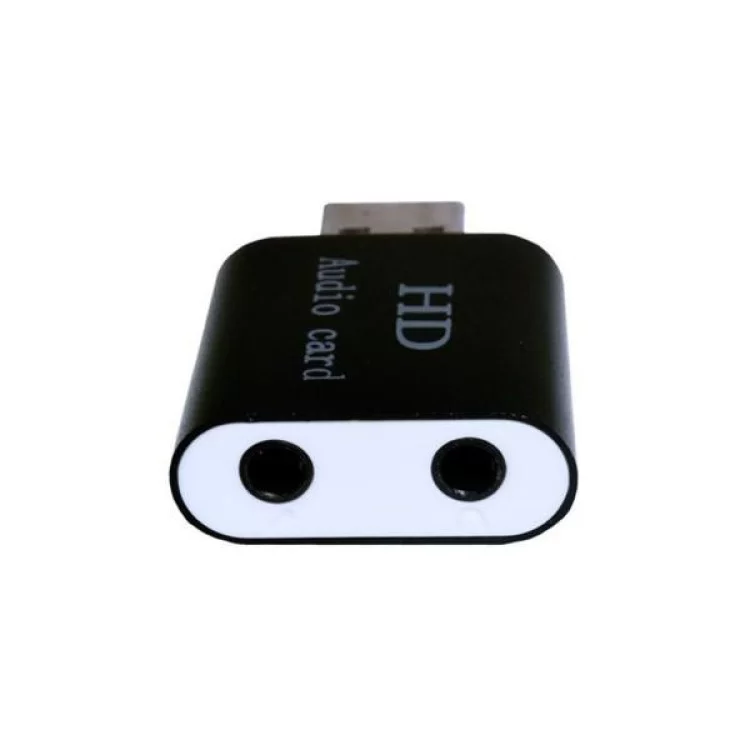 Звукова плата Dynamode USB-SOUND7-ALU black ціна 246грн - фотографія 2