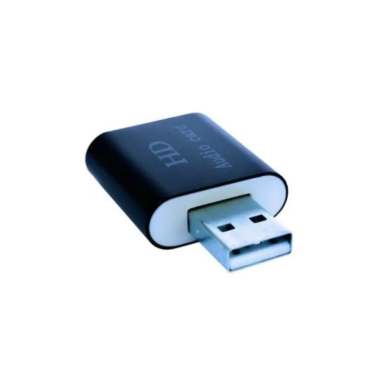 в продаже Звуковая плата Dynamode USB-SOUND7-ALU black - фото 3