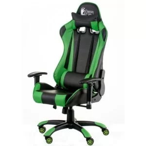 Крісло ігрове Special4You ExtremeRace black/green (000003630)