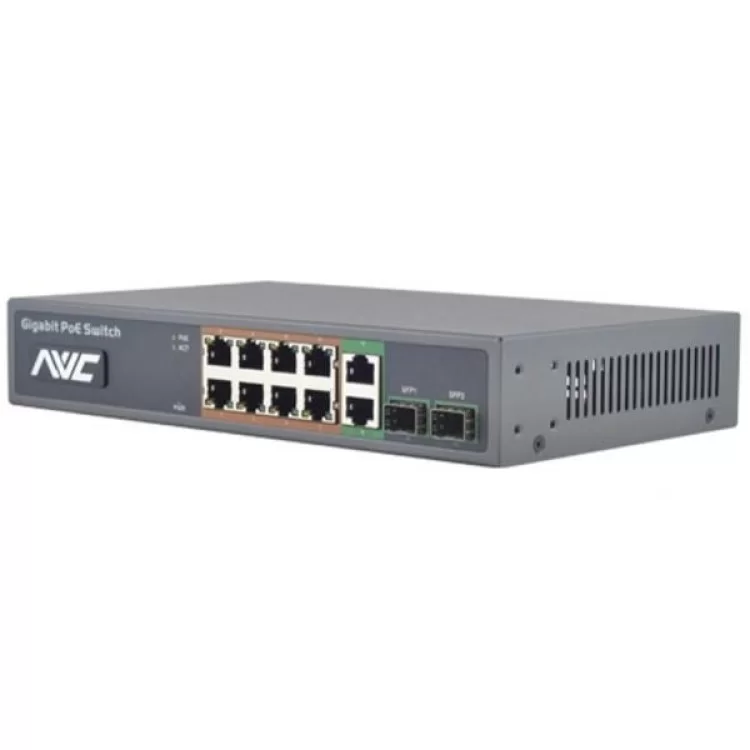 Коммутатор сетевой NVC NVC-1008GSR цена 5 673грн - фотография 2