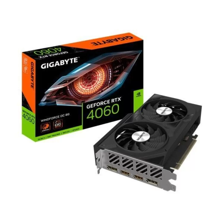 Видеокарта GIGABYTE GeForce RTX4060 8Gb WINDFORCE OC (GV-N4060WF2OC-8GD) характеристики - фотография 7