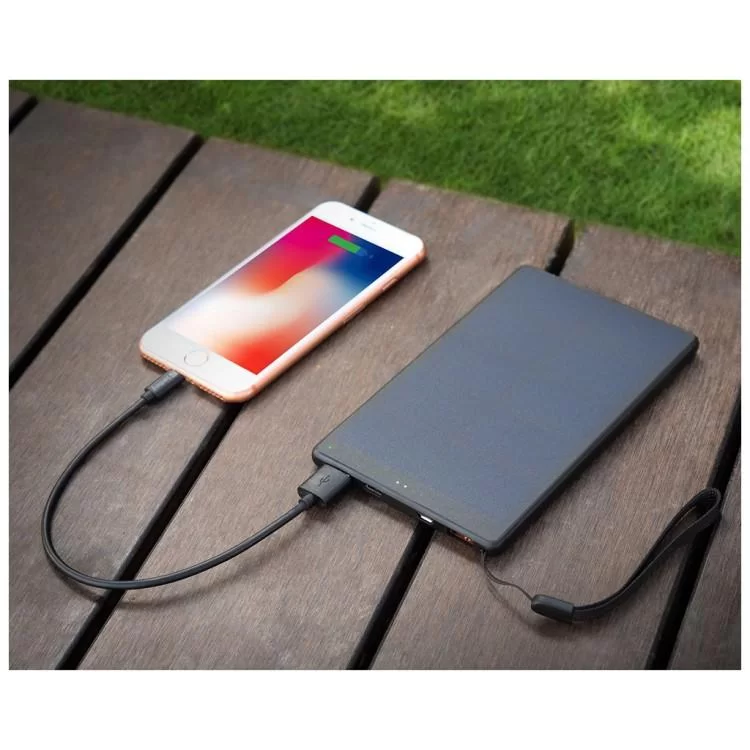 продаємо Батарея універсальна Sandberg 10000mAh, Urban, Solar Panel 5V/450mA, PD/18W, Q.C/3.0, USB-C, Micro-USB, USB-A (420-54) в Україні - фото 4