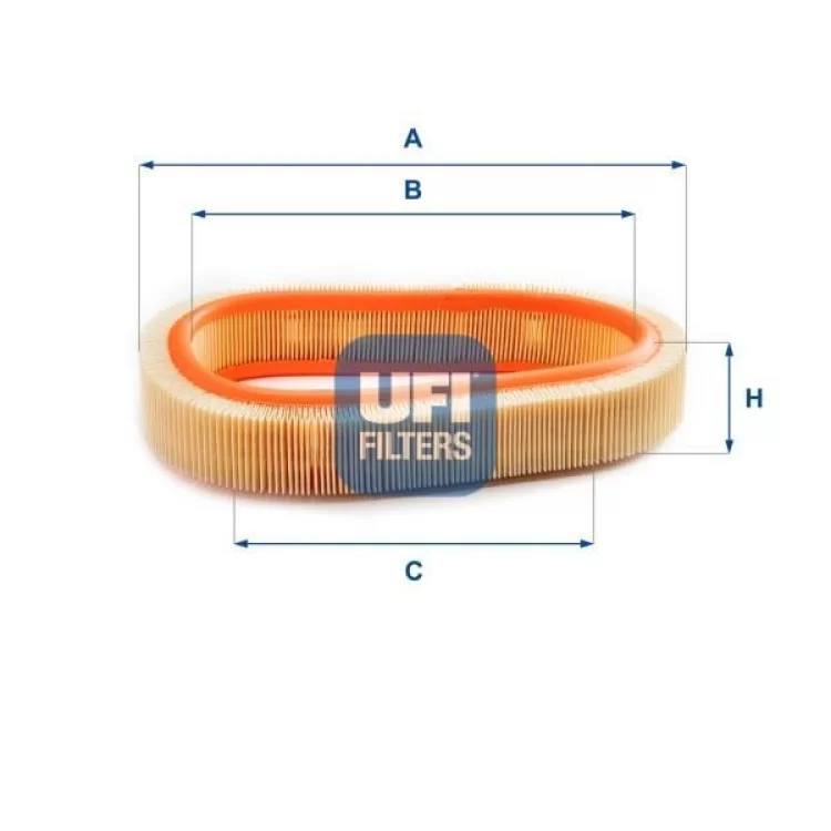 Воздушный фильтр для автомобиля UFI 30.806.00