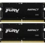 Модуль пам'яті для ноутбука SoDIMM DDR5 32GB (2x16GB) 6000 MHz Impact Kingston Fury (ex.HyperX) (KF560S38IBK2-32)