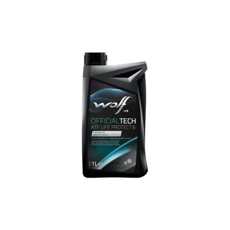 Трансмиссионное масло Wolf OFFICIALTECH ATF LIFE PROTECT 6 1л (8305900)