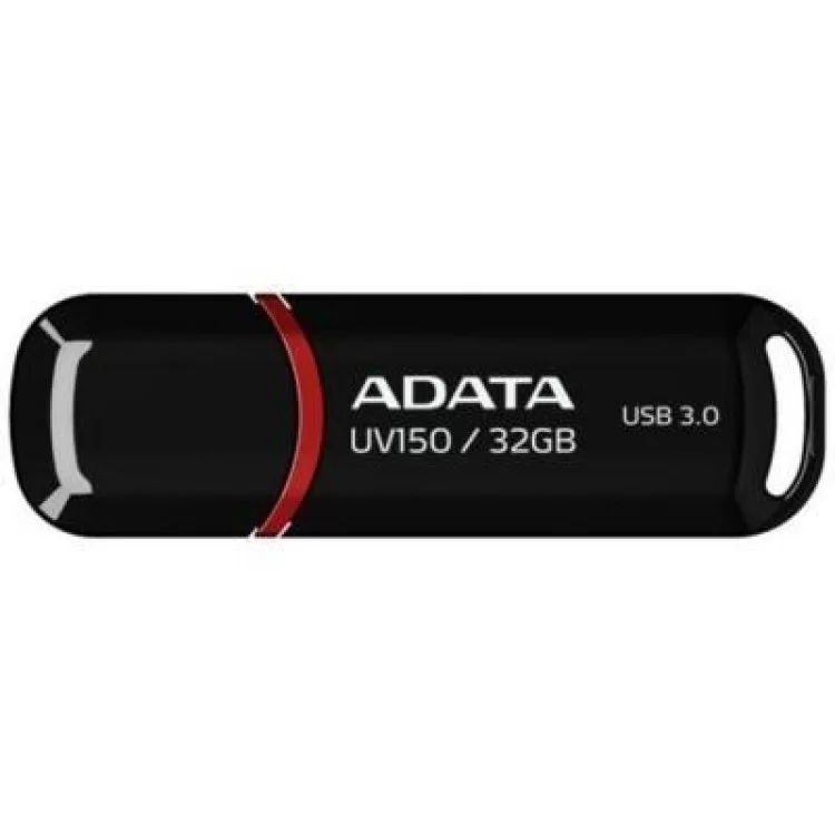 USB флеш накопитель ADATA 32Gb UV150 Black USB 3.0 (AUV150-32G-RBK)