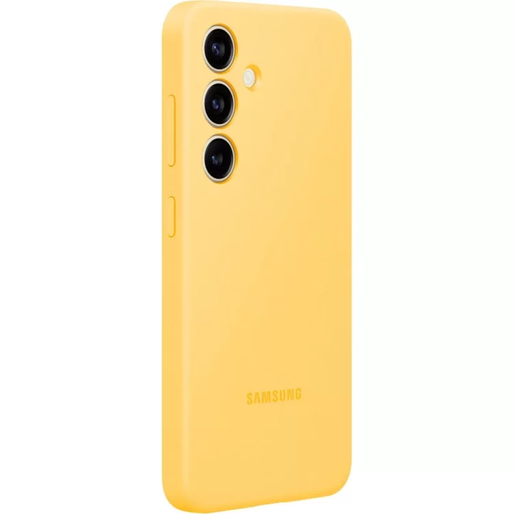 Чехол для мобильного телефона Samsung Galaxy S24 (S921) Silicone Case Yellow (EF-PS921TYEGWW) цена 2 159грн - фотография 2