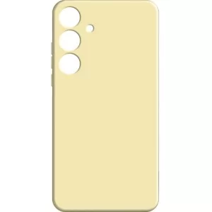 Чехол для мобильного телефона MAKE Samsung S24 Plus Silicone Yellow (MCL-SS24PYE)