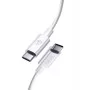 Дата кабель USB-C to USB-C 1.0m 3A White T-Phox (T-CC834)