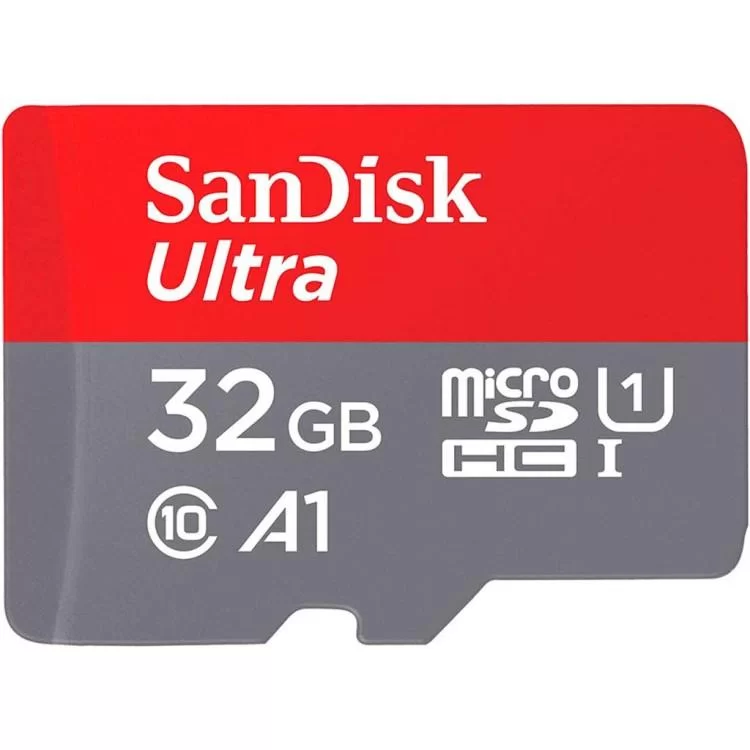 Карта памяти SanDisk 32GB microSDHC class 10 UHS-I A1 (SDSQUA4-032G-GN6IA) цена 443грн - фотография 2