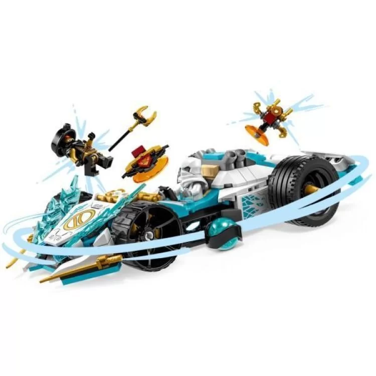 в продажу Конструктор LEGO Ninjago Суперсила дракона Зейна автомобіль для перегонів спін-джитсу 307 деталей (71791) - фото 3