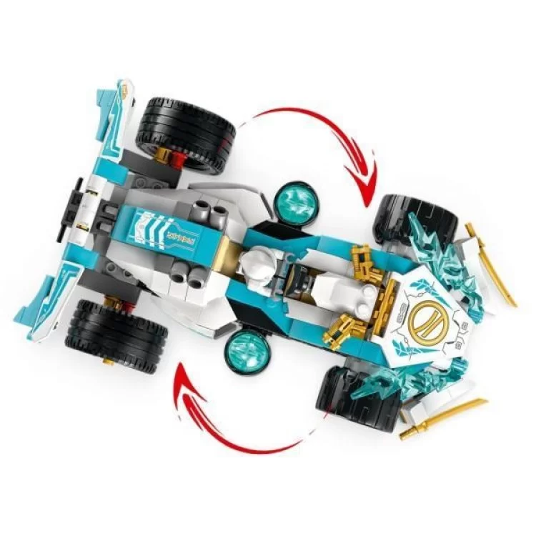 Конструктор LEGO Ninjago Суперсила дракона Зейна автомобіль для перегонів спін-джитсу 307 деталей (71791) відгуки - зображення 5