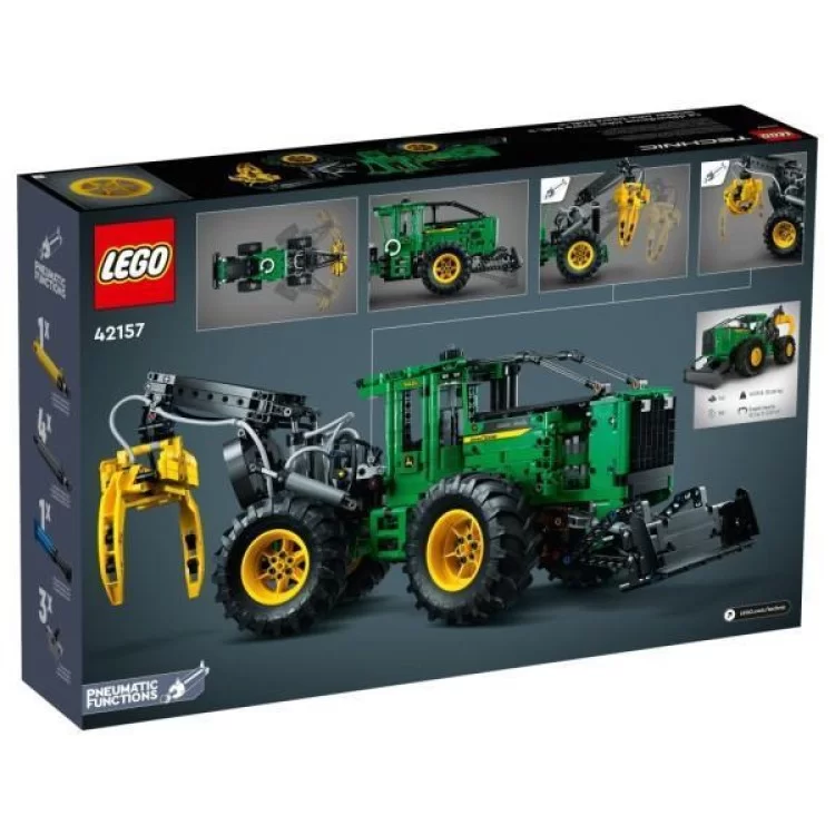 Конструктор LEGO Technic Трелювальний трактор John Deere 948L-II 1492 деталей (42157) - фото 9
