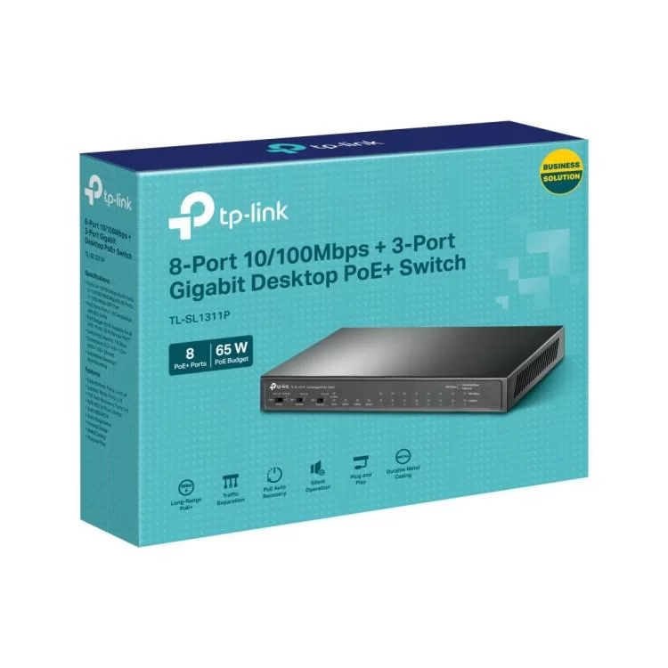 Комутатор мережевий TP-Link TL-SL1311P інструкція - картинка 6