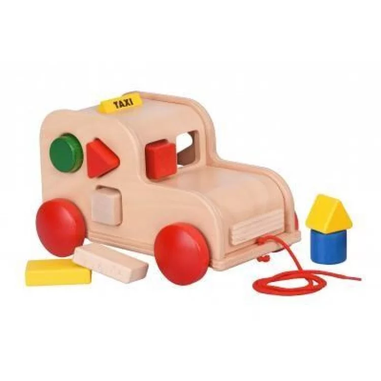 Развивающая игрушка Nic cортер деревянный Такси (NIC1550) отзывы - изображение 5