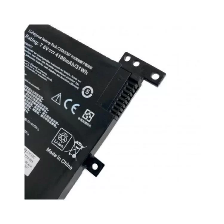 в продажу Акумулятор до ноутбука Extradigital Asus X555 (C21N1347) 7.6V, 4100mAh (BNA4000) - фото 3