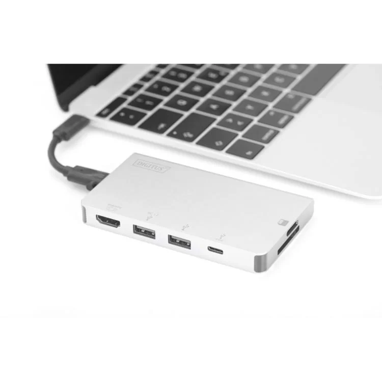 Порт-репликатор Digitus Travel USB-C, 6 Port (DA-70867) цена 3 087грн - фотография 2