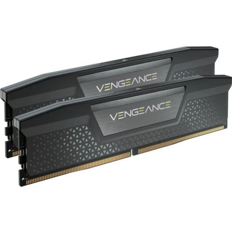 Модуль памяти для компьютера DDR5 64GB (2x32GB) 5200 MHz Vengeance Black Corsair (CMK64GX5M2B5200C40) цена 12 728грн - фотография 2