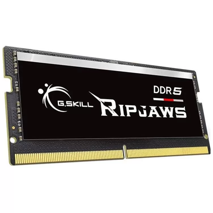 Модуль пам'яті для ноутбука SoDIMM DDR5 32GB 5600 MHz Ripjaws G.Skill (F5-5600S4645A32GX1-RS) ціна 7 733грн - фотографія 2