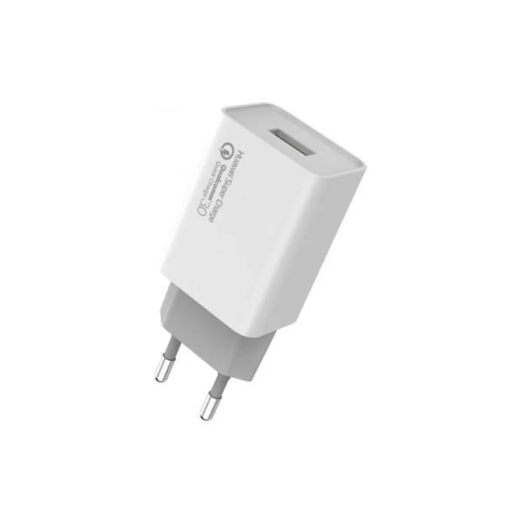 в продажу Зарядний пристрій ColorWay 1USB Huawei Super Charge/Quick Charge 3.0, 4A (20W) (CW-CHS014Q-WT) - фото 3