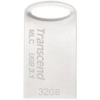 USB флеш накопичувач Transcend 32GB JetFlash 720 Silver Plating USB 3.1 (TS32GJF720S)