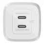 Зарядний пристрій Belkin 45W 2хUSB-С GAN PD PPS white (WCH011VFWH)