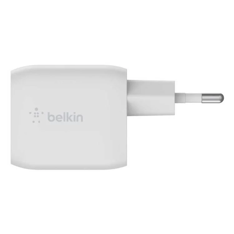 Зарядное устройство Belkin 45W 2хUSB-С GAN PD PPS white (WCH011VFWH) отзывы - изображение 5