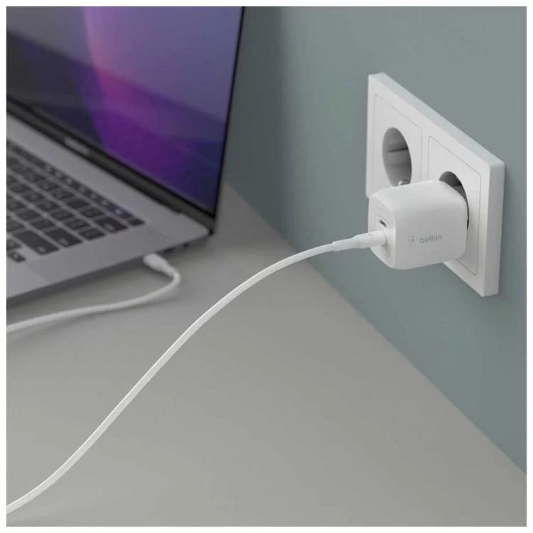 Зарядное устройство Belkin 45W 2хUSB-С GAN PD PPS white (WCH011VFWH) инструкция - картинка 6