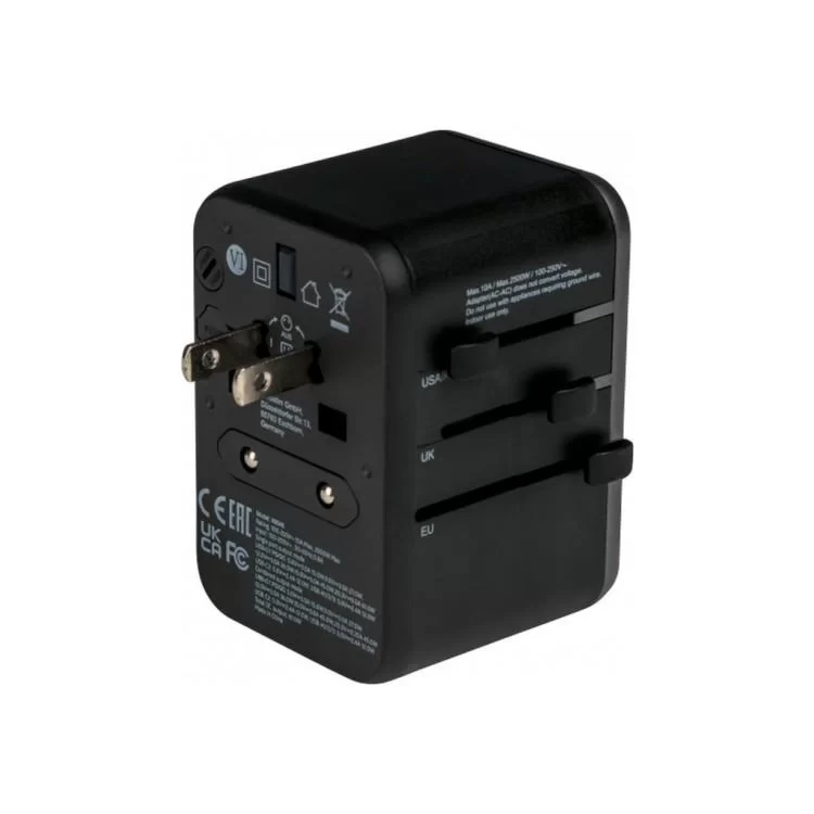 Зарядний пристрій Verbatim UTA-04 PD61W (3xUSB-A/2xUSB-C) (49546) - фото 9