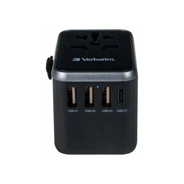 Зарядний пристрій Verbatim UTA-04 PD61W (3xUSB-A/2xUSB-C) (49546) - фото 10