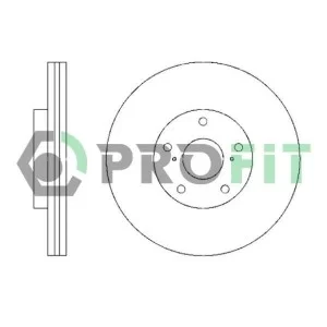 Гальмівний диск Profit 5010-1446