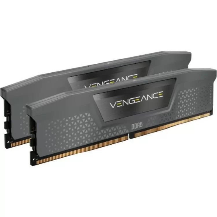 Модуль пам'яті для комп'ютера DDR5 32GB (2x16GB) 6000 MHz Vengeance Cool Grey Corsair (CMK32GX5M2D6000Z36) ціна 8 413грн - фотографія 2